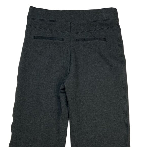 Spanx High Rise Flare Ponte Pant M Dark Gray Pull On Fit Career Fall Fashion - Picture 8 of 12